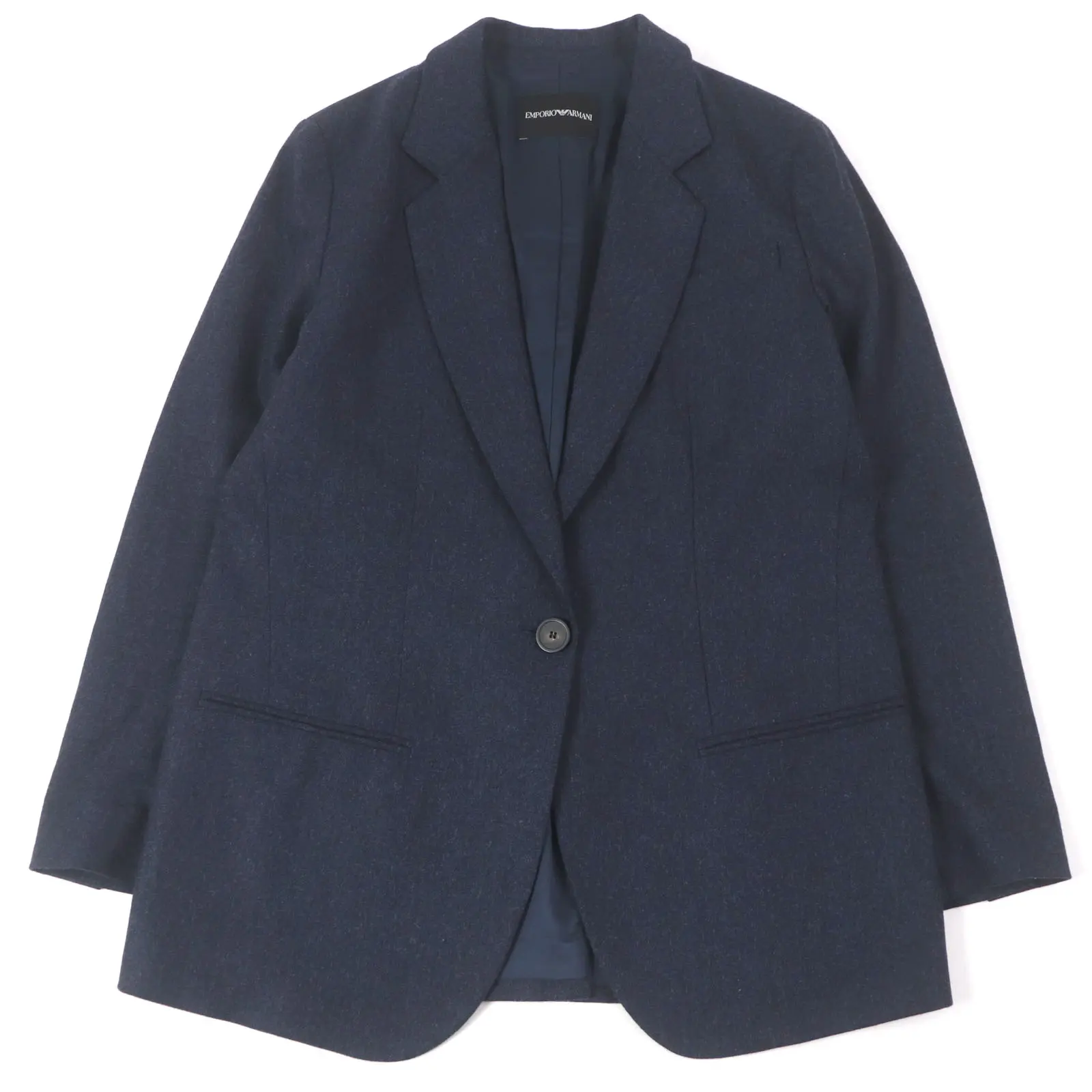 Pre-owned Giorgio Armani Others Small Leather Goods Emporio Armani Single Tailored Wool Cashmere Jacket