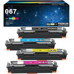 Compatible with  067 Toner Cartridges Set Replacement for  Color imageCLASS MF656Cdw,MF654Cdw,MF650C MF652Cw,LBP633Cdw,MF653Cdw,LBP632Cdw Printer Ink (Black,Cyan,Magenta,Yellow)