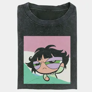 Buttercup Powerpuff Girls Graphic T-Shirt | Retro Cartoon Tee for Women & Teens