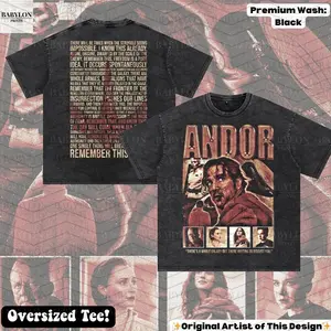 Andor Season 2 Shirt Cassian Andor T-Shirt Luthen Rael shirt Nemik Manifesto Shirt Mon Mothma Andor Tee