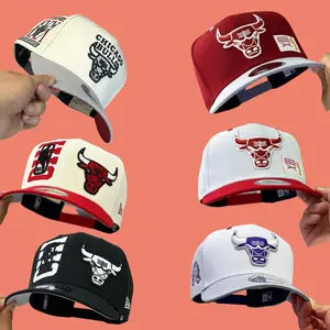 New Era Chicago Bulls Snapback Cap – Official NBA Team Logo Flat Bill Adjustable Hat for Men Women, Premium Embroidered Baseball Cap, Urban Streetwear Hip Hop Fashion Style, Structured Crown, Red Black Sports Collection Essential
