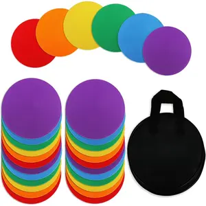 4inch & 9inch Poly Spot Markers for Agility Dot for Gym/PE Training, Dance, 6/12/24 Pcs Round Multiple Color & Size Rubber Non-Slip Spot Marker for Games, Floor Dots and Sport Activities big  fishing  lure  p  2