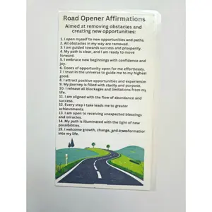 Road Opener Affirmation Card