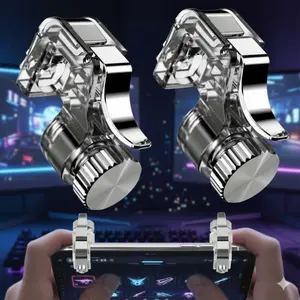 Upgrade Your Mobile Gaming: L1 R1 Triggers for Pro-Level Aim & Fast Response. Essential Gear for FPS & Battle Royale Games. Dominate the Competition. (Touchscreen Precision, Enhanced Controls, Competitive Edge)