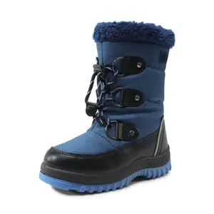 Dream Pairs Kids Camouflage Slip Resistant Snow Boots