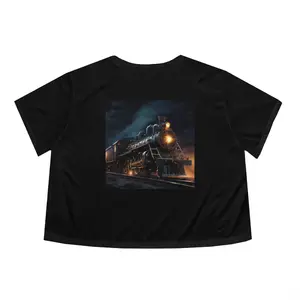 ASMR Train Ride Women's Cropped Tee