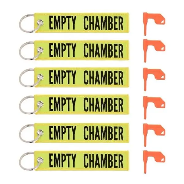 Empty Chamber Safety Flag (6pack)