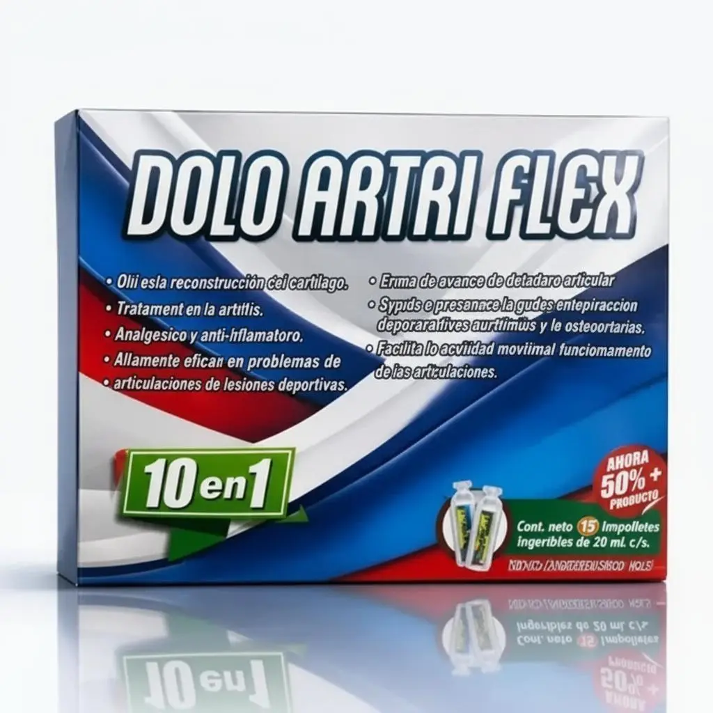 (10) Dolo Artri Flex 10-in-1 Formula – Advanced Joint Support Blend – Liquid Vials – Mobility and Daily Wellness Support