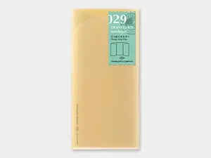 029 Three-Fold File TRAVELER'S Notebook - Regular Size