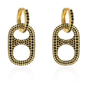 Blackbetty Gold Huggie Earring