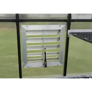 RSI 18" Louver Wall Mounted Window with Solar Powered Opener