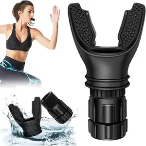 Portable Breathing Trainer with Adjustable Resistance Settings for Enhanced Strength and Endurance Exercise Trainer Sport Training Equipment Lightweight Easy to Clean Home Training Equipment