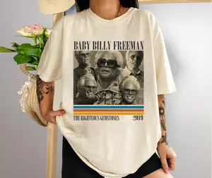 Retro Baby Billy Freeman T-Shirt, Bible Bonkers Shirt, Vintage 70s Style Tee, Funny TV Comedy Inspired Shirt, The Righteous Gemstones Gift For Fan