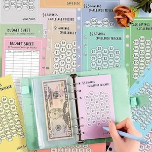 2025 Upgrade Challenge For 48 Sheets 100 Envelopes Money Saving Challenge Binder Trackers, Budget Planner, Money Saving Book, Budget Plan, Gift