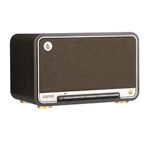 Edifier D32 Tabletop Wireless Speaker, Hi-Res Audio, LDAC, AAC, ALAC, Bluetooth V5.3, 60W RMS, 2.1 Acoustic Architecture, Full Digital Signal Process, 11h Playtime, APP Control