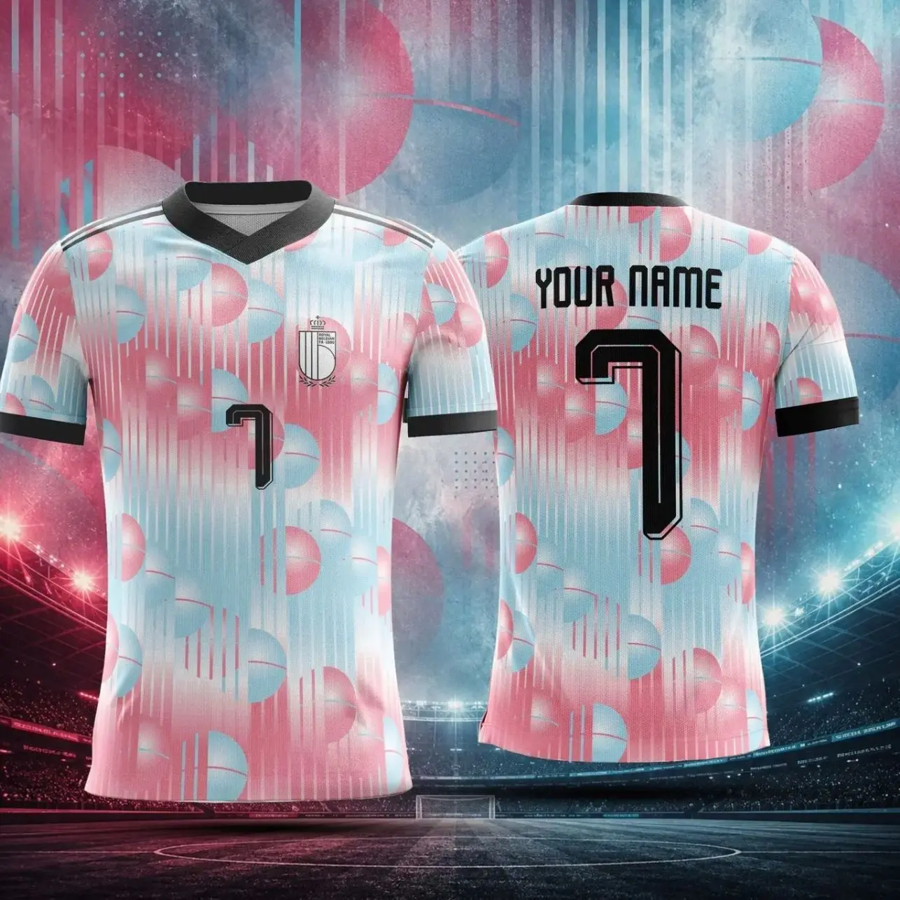 Belgium Away 2026 Custom Name and Number Soccer Jersey, Gift For Him, Gift For Her.