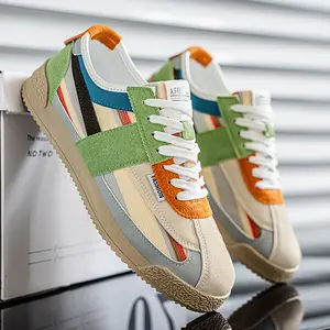 Men's Cross Training Shoes Non Slip Sole Synthetic Leather Upper Casual Sports Sneakers for Hiking Tennis and Daily Wear