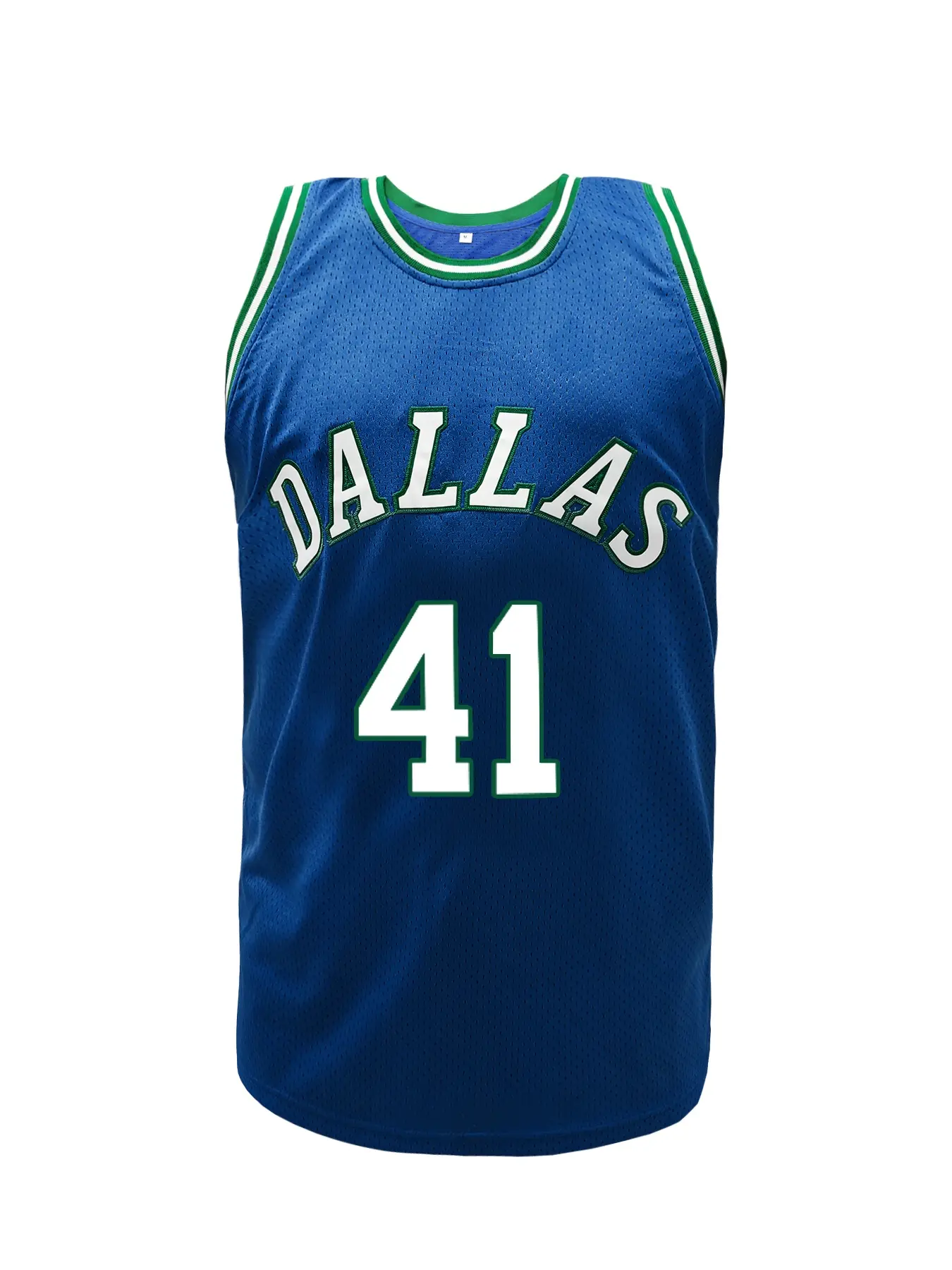 Men's Loose-Fit Breathable Basketball Jersey, Embroidered Round Neck Vest, Casual Comfortable Sports Shirt for All Seasons, Athletic Top, Sports Clothing, Sports Tops