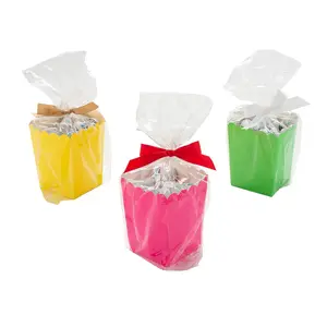 148 Pc. Neon Popcorn Box Favor Kit for 48 Guests
