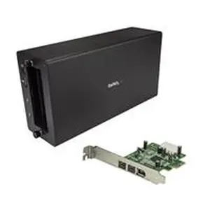 Startech BNDTB1394B3 Thunderbolt 3 to FireWire Adapter - Black, Computer & Office Accessories with Plug, Port, and Cable Compatibility