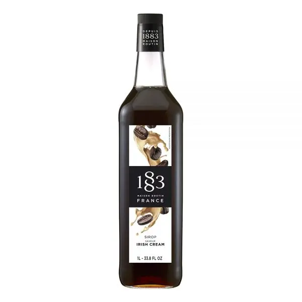 1883 Maison Routin Irish Cream Syrup - Bottle (1L)