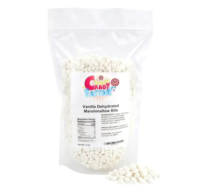 Sarah's Candy Factory Vanilla Mini Dehydrated Marshmallow Bits, 8 Oz