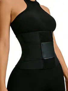 1 Count Leopard Print High Compression Back Support Waist Shapewear Belts, Waist Cincher Trimmer Belt Tummy Control Body Shaper Corset, Triple Wrap Girdle, Tight-Fitting Adjustable Shapewear Belts, Suitable For Gym & Casual Wear ﻿