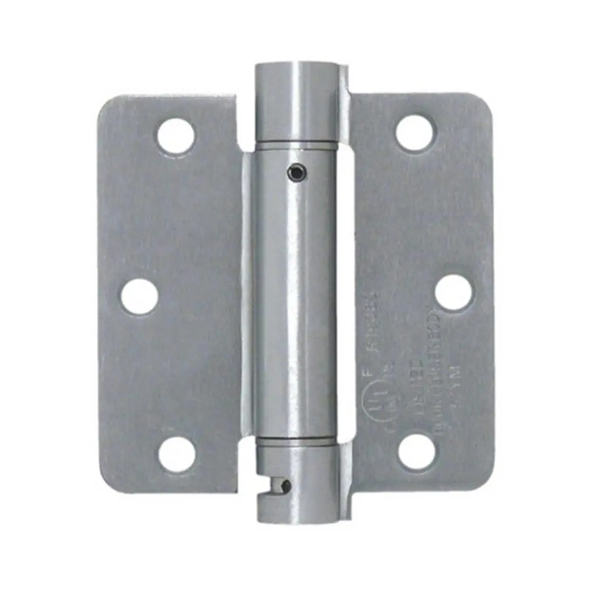 Deltana DSH35R426D Single Action Steel Door Hinge - 3.5 x 3.5 x 0.25 in, Satin Chrome, Limited 1 Year Finish