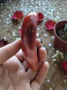Rounded Carnelian Massage Wand #2