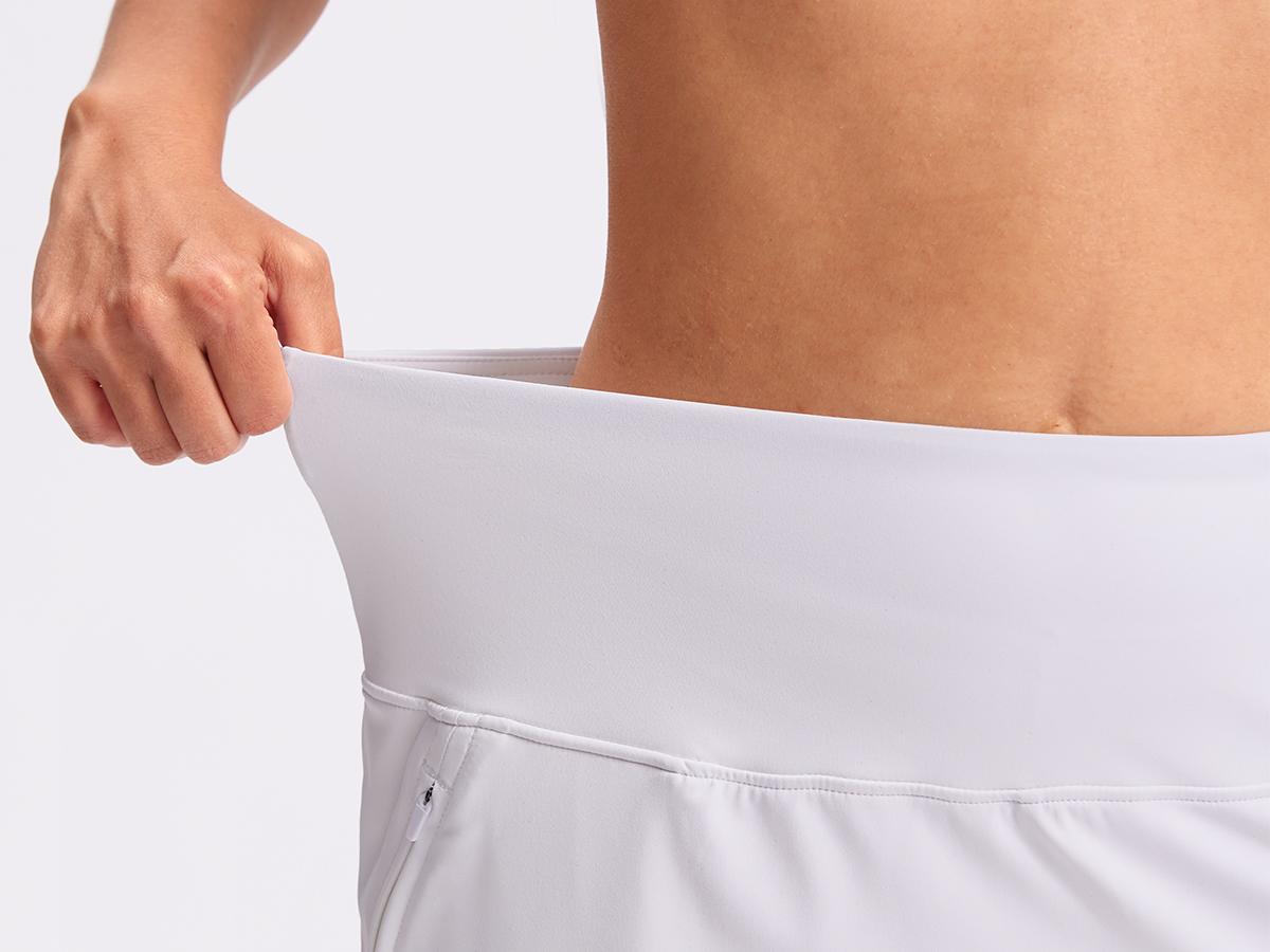 [Clearance] G Gradual Women's High-Waisted Skorts with Zipper Pockets, Polyamide-Elastane Fabric, Full Coverage for Hiking, Tennis, Athletic Workouts, Everyday, Breathable,travel essentials,camping essentials