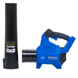 Kobalt 24V MAX Brushless Blower - High Performance Leaf Blower (1 battery included  and charger included )