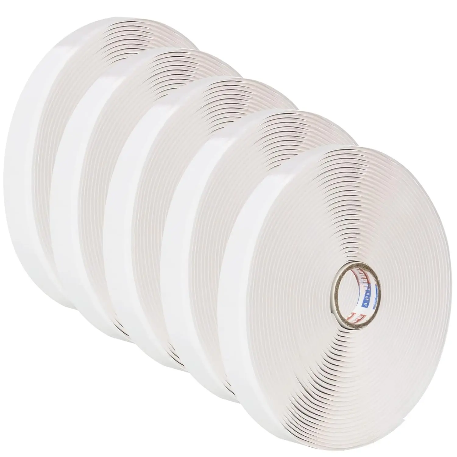 Butyl Sealant  1/2" x 30 'x 1/8", 5 Rolls White Butyl Rubber Sealant  for RVs, , Marine and Home Repair  Ideal for Headlights, Windows, Doors, and Windshields
