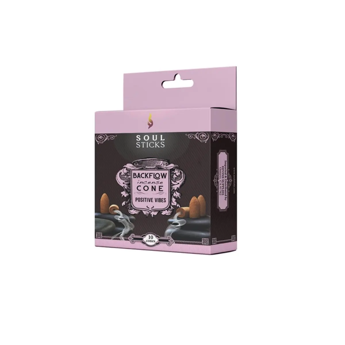Soul Sticks- Positive Vibes Backflow Cones