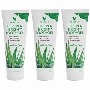 Pack of 3 / FOREVER Bright  Propolis  Aloe Toothgel /  Oral Bee
