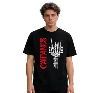 High Quality Unisex T-shirt  Skull Print Graphic Tee, Round Neck, Casual Jersey Fabric, Prime Day Fashion, Can be Paired with Unisex Pants, Golden Rings, Necklaces, Watches, Soft and Comfortable Summer Style Man Love