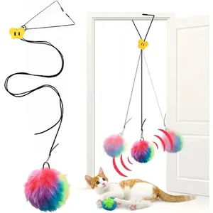 Interactive  Toys,  Play  Door  Toys for Indoor Cats Kitten Exercise  for Bored Cats