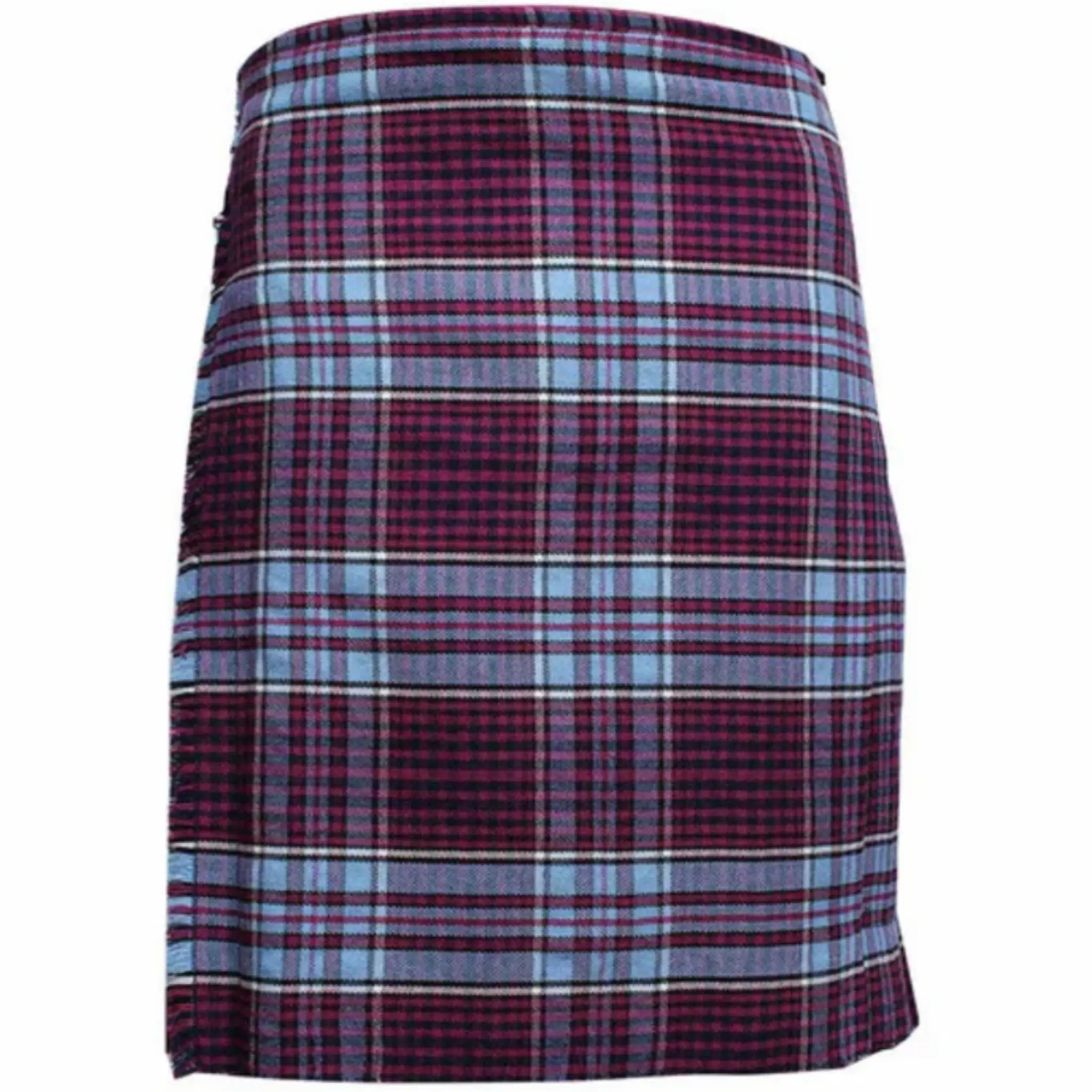 Authentic Royal Canadian Air Force Tartan Kilt Heavy Weight Premium Wool Fabric Traditional Kilt Custom Fit Buckle Closure Made to Order