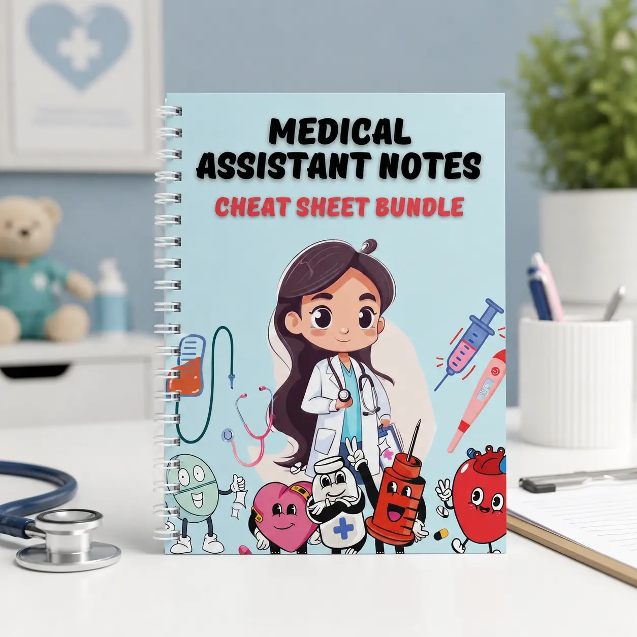 Medical Assistant Quick Reference Bundle | Study Notes for Students and Professionals