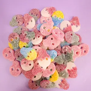 Mathijis Sour Skull Mix Bold Skull-Shaped Gummies with Vibrant Flavor and Sweet Sour Contrast Gelatin Free Gluten Free