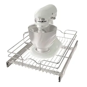 Rev-A-Shelf Kitchen Cabinet Pull Out Shelf Organizer, 15 x 22 In, 5WB1-1522CR-1