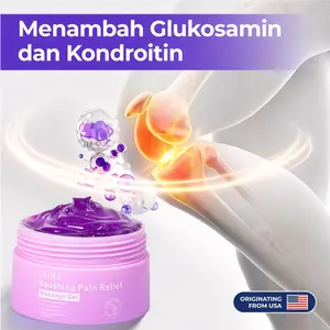 VGRX 1【Free Quantity Matches Your Purchase!】purple gel turmeric effortlessbeauty  extract sodium sulfate chondroitin Emu oil and other natural materials