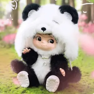Wakuku Series Plush Blind Box Collectible Figure,  Gentle Soft Companion, Random Surprise Set, Sealed Hobby Box
