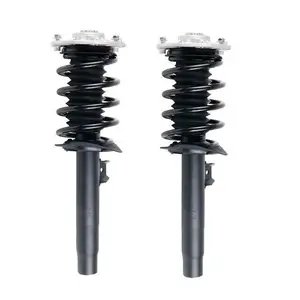 Fit 2012-2015 BMW 3-Series F30 RWD Pair Front Complete Struts Assembly