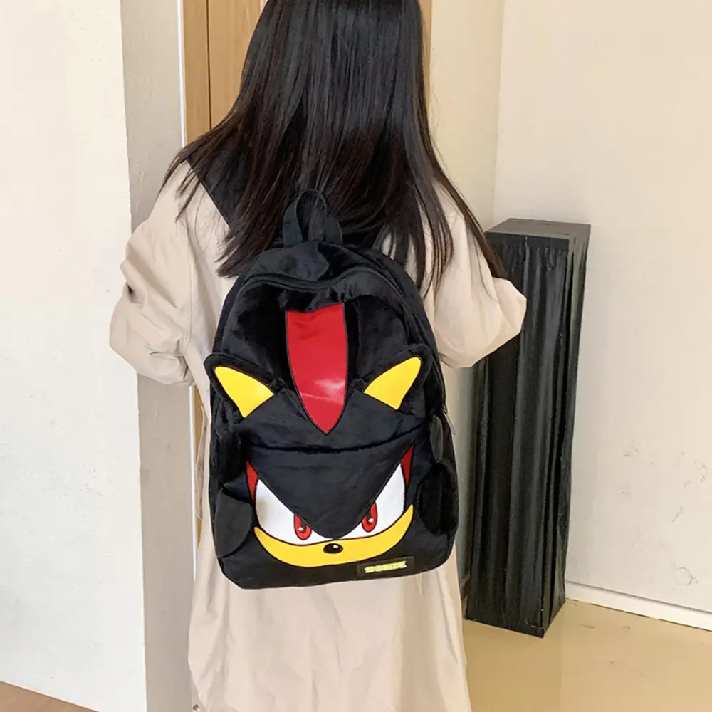 Cartoon dolls, strange and cute bags, new anime travel plush bags for men and women, backpacks