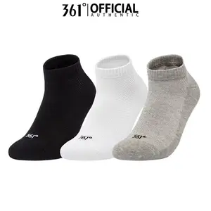 Gift 361° Degree 3-Pack Cotton Socks  Random Color 100% pure breath