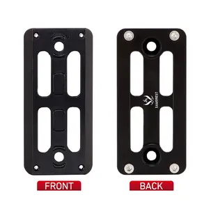 XAMOREST Arca Rail Mount, 3.15 inch Arca Swiss for Rifle Tripod Ballhead Quick Release Plate, Aluminum Arca Plate Compatiable RRS prime  lens lens  cap Camera