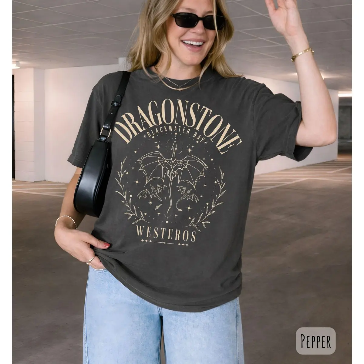 Comfort Colors Dragonstone Shirt, Dracarys Tshirt, Westeros Dragon Tee, Unisex Graphic Tee, Unisex Garment-Dyed Tee, Crewneck Top
