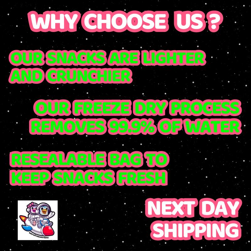 Astro Freeze Treats- $3 Each Bag- Pick Flavors - Sample Sizes- Crunchy Freeze Dried Snack-TikTok Best Sellers