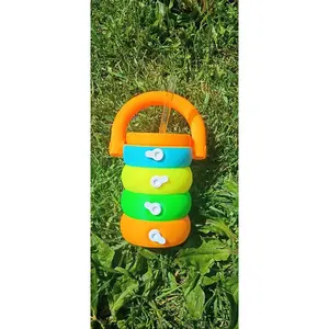 Sippin’ Summer Soda Carrier™ | Neon 3D Printed Soda Holder with Straw, Mystery Straw Topper & Soda Can Opener Keychain
