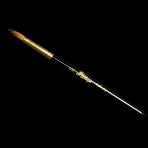 Black Acrylic Brush (NB) - Durable and Versatile Brush for Crafting and Art Projects